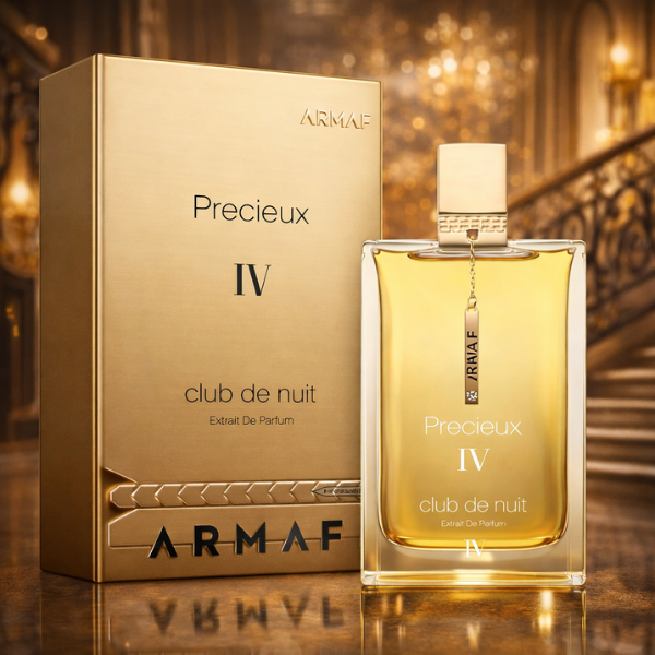 Precieux IV Club de Nuit 55ML – Extracto de Perfume Unisex Floral Gourmand | Cremoso, Elegante y Adictivo