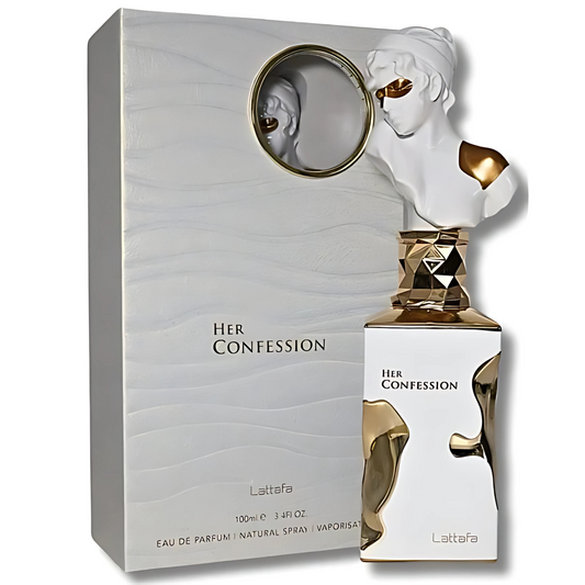 Her Confession by Lattafa 100ML - Floral and Mystical Arabic Perfume with Sweet Touches