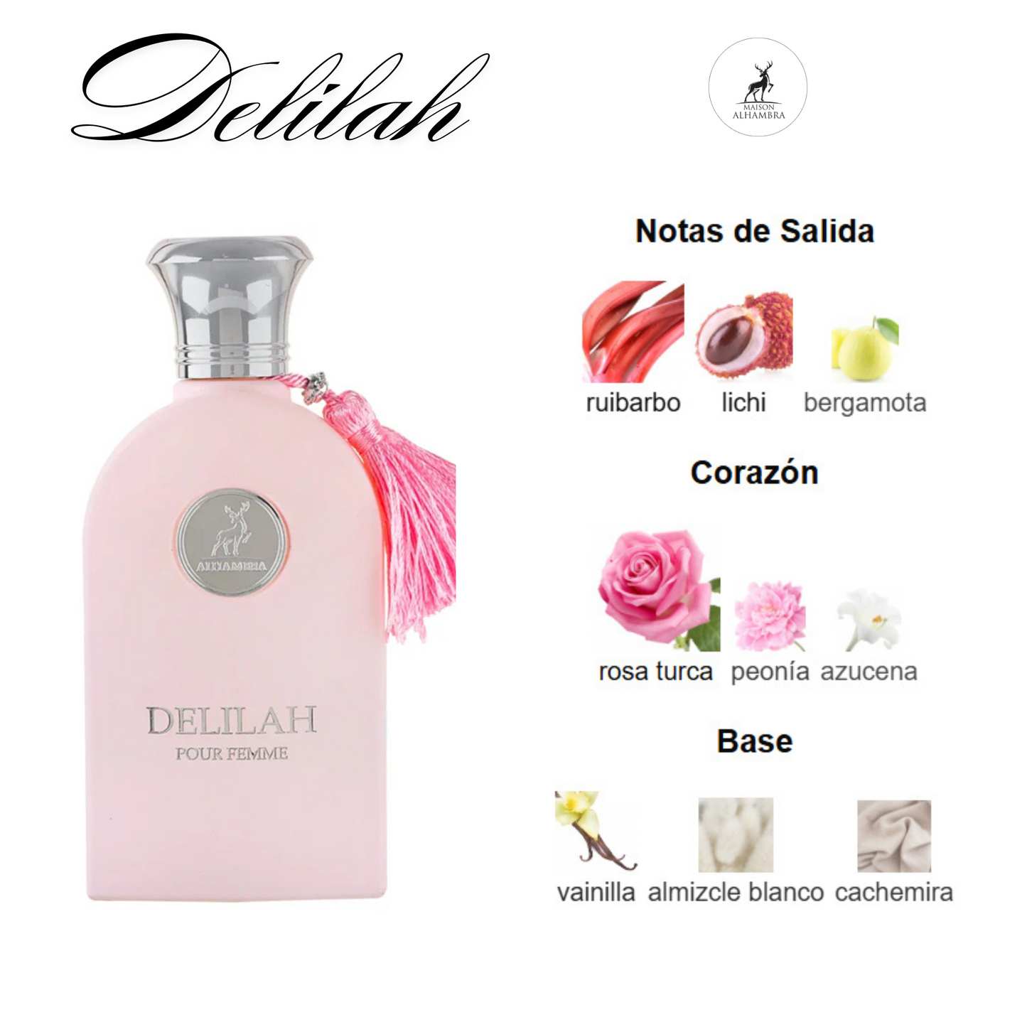 PERFUME DELILAH MAISON ALHAMBRA