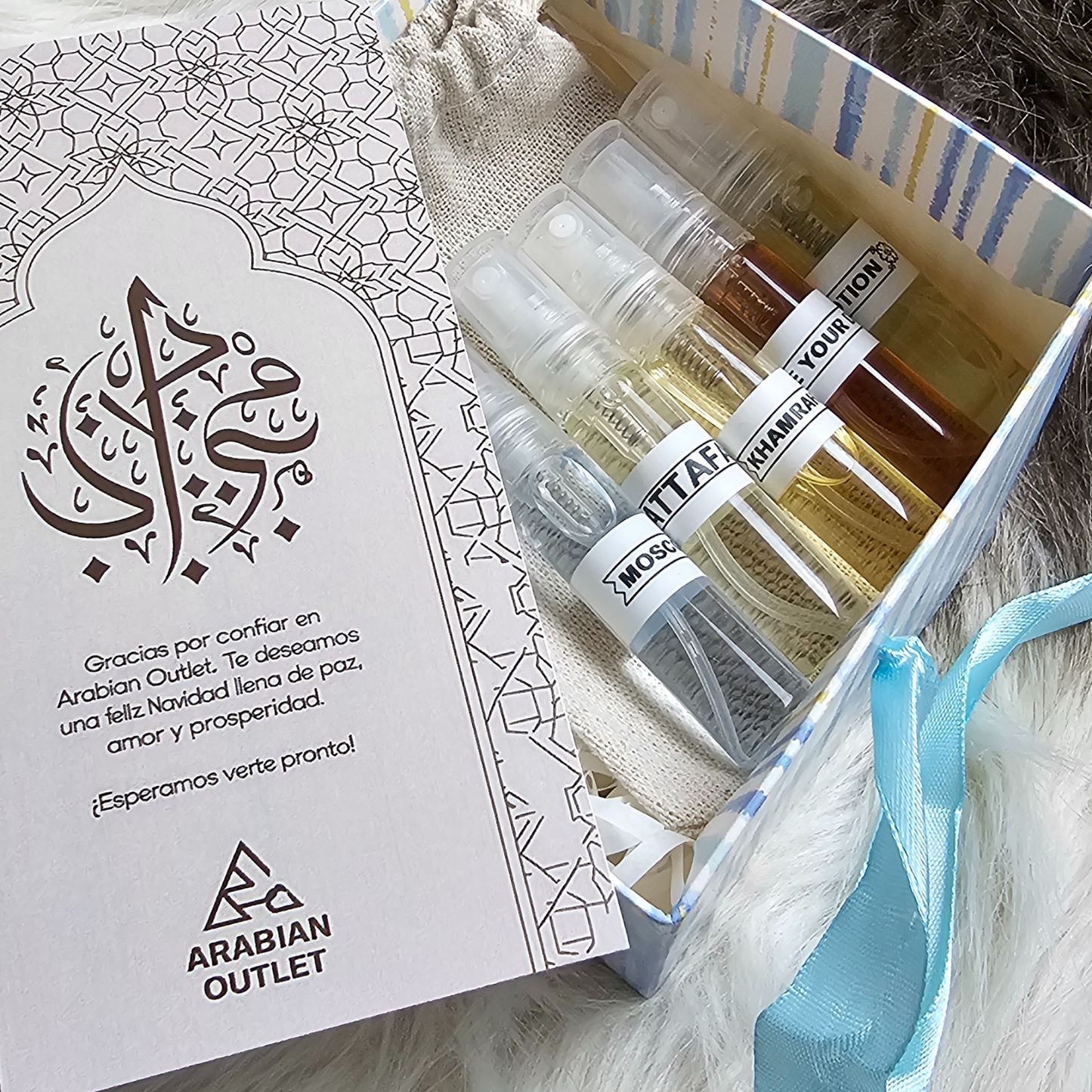 Pack de 5 Muestras de Perfumes Árabes
