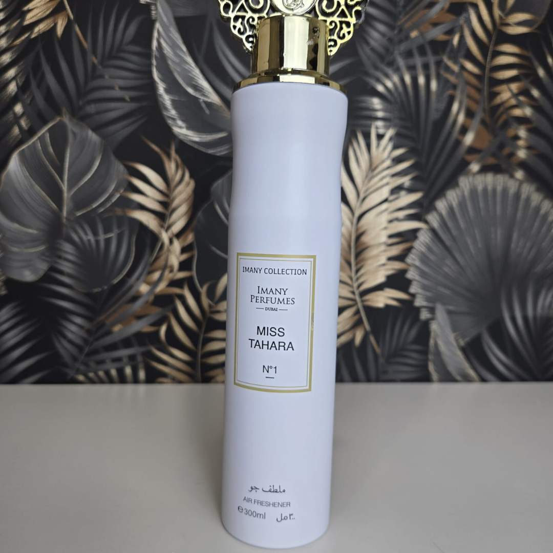 Ambientador en Spray Imany Perfumes Miss Tahara 300ml – Frescura y Elegancia para tu Hogar