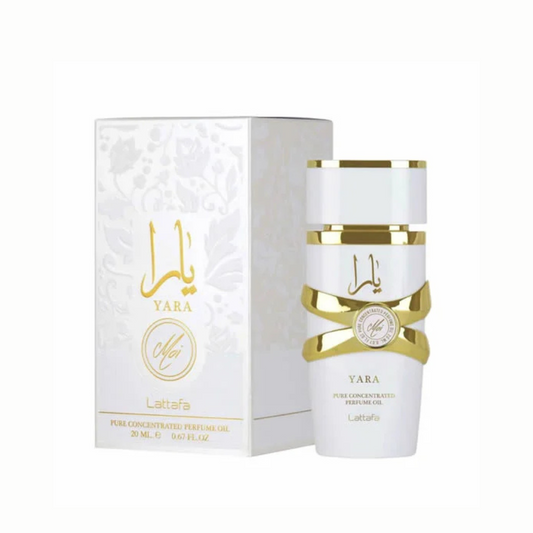 Yara Moi Aceite Concentrado Lattafa 20ML – Perfume Oil Floral y Cremoso Sin Alcohol