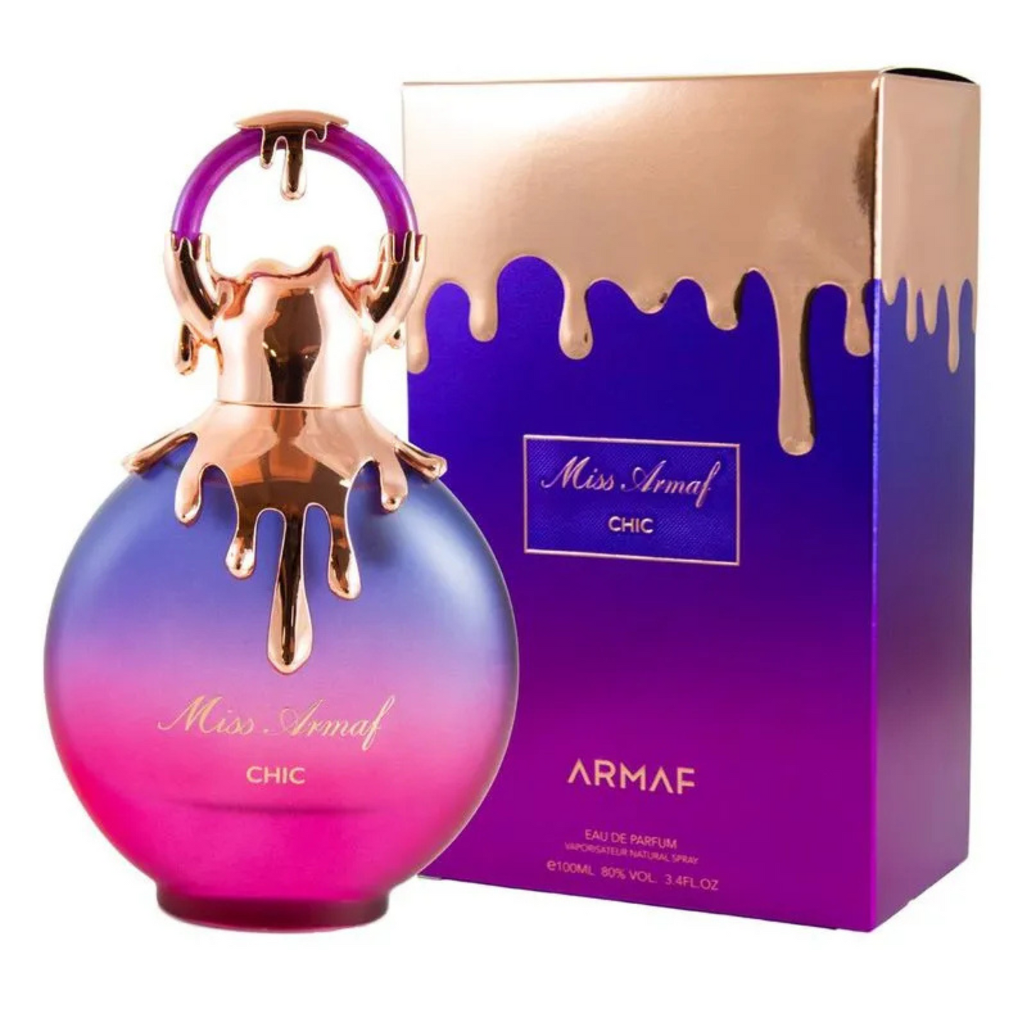 Miss Armaf Chic – Perfume Femenino con Notas Frutales, Florales y Sensuales