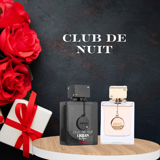 PACK CLUB DE NUIT URBAN 105ML + CLUB DE NUIT WOMAN 105ML by ARMAF – The Perfect Couple for Valentine's Day