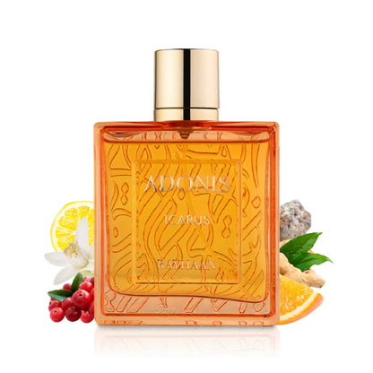 Adonis Icarus Rayhaan 100ML – Perfume Masculino Cítrico Aromático | Fresco, Elegante y Sofisticado