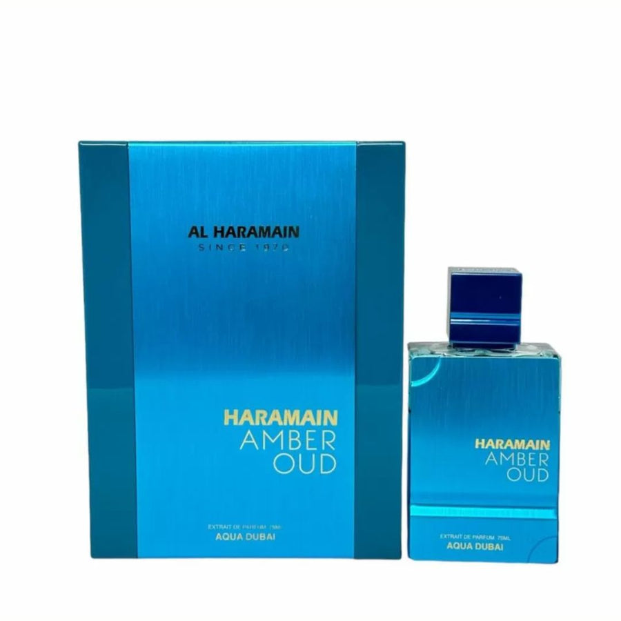 Amber Oud Aqua Dubai de Al Haramain: Lujo Acuático y Elegancia Oriental en un Solo Perfume