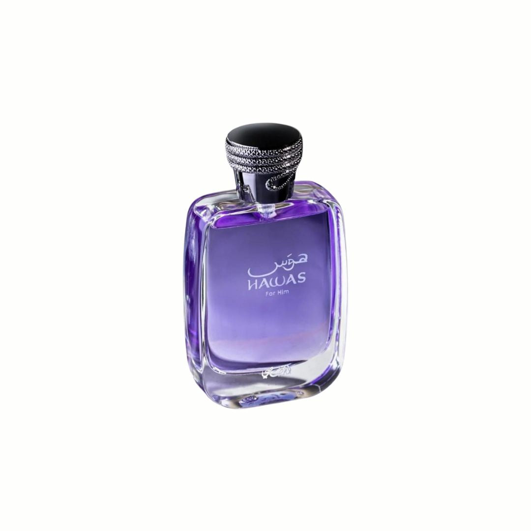 Hawas for Him de Rasasi 100ML – Seducción Acuática y Frescura Intensa para el Hombre Moderno