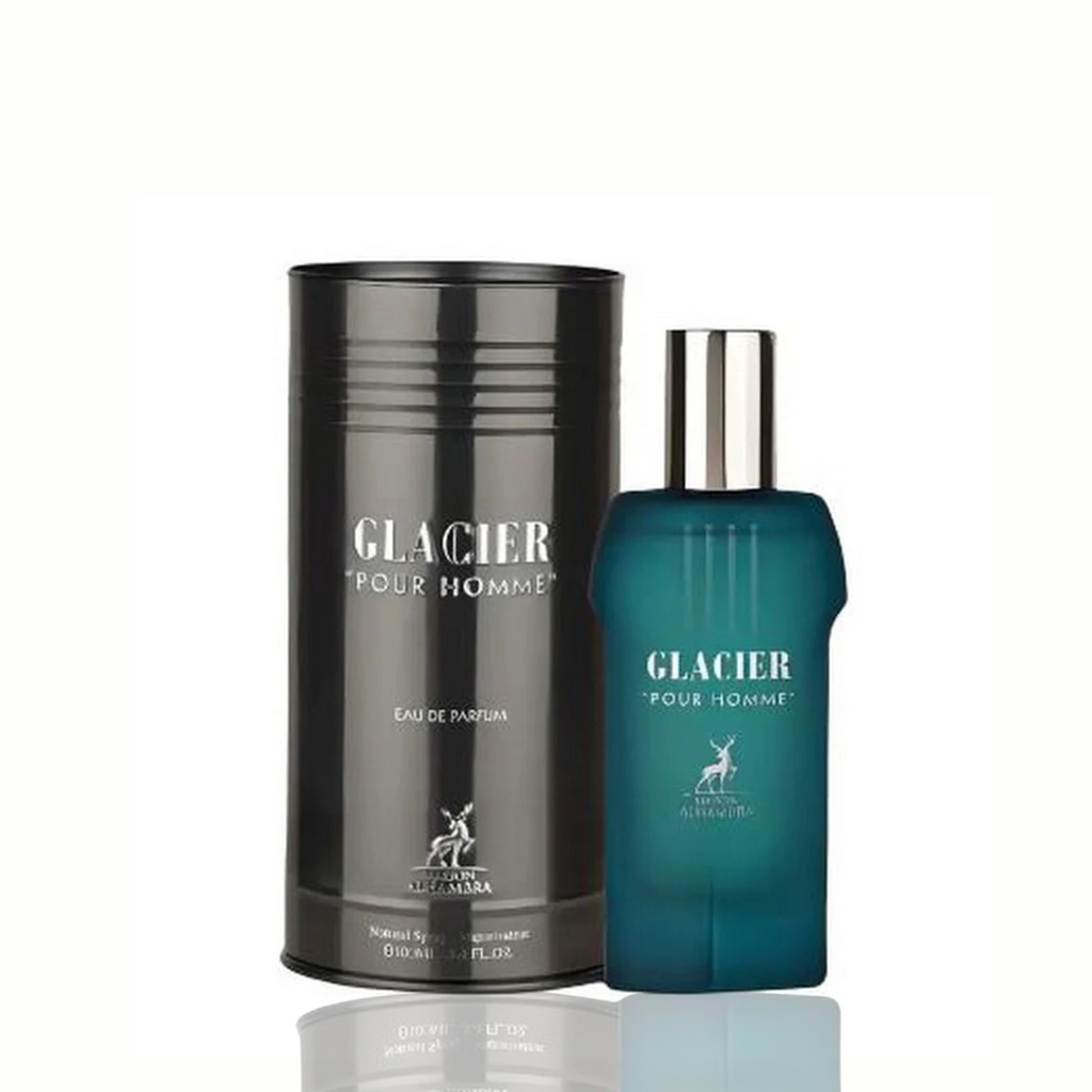 Glacier Pour Homme Maison Alhambra 100ML – Perfume Unisex Aromático Especiado con Toques de Vainilla y Ámbar