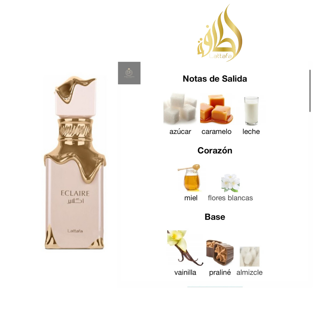 Perfume Eclaire 100ML, Perfume Árabe para Mujer