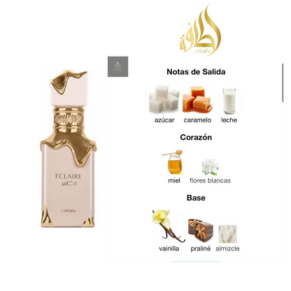 Perfume Eclaire 100ML, Perfume Árabe para Mujer