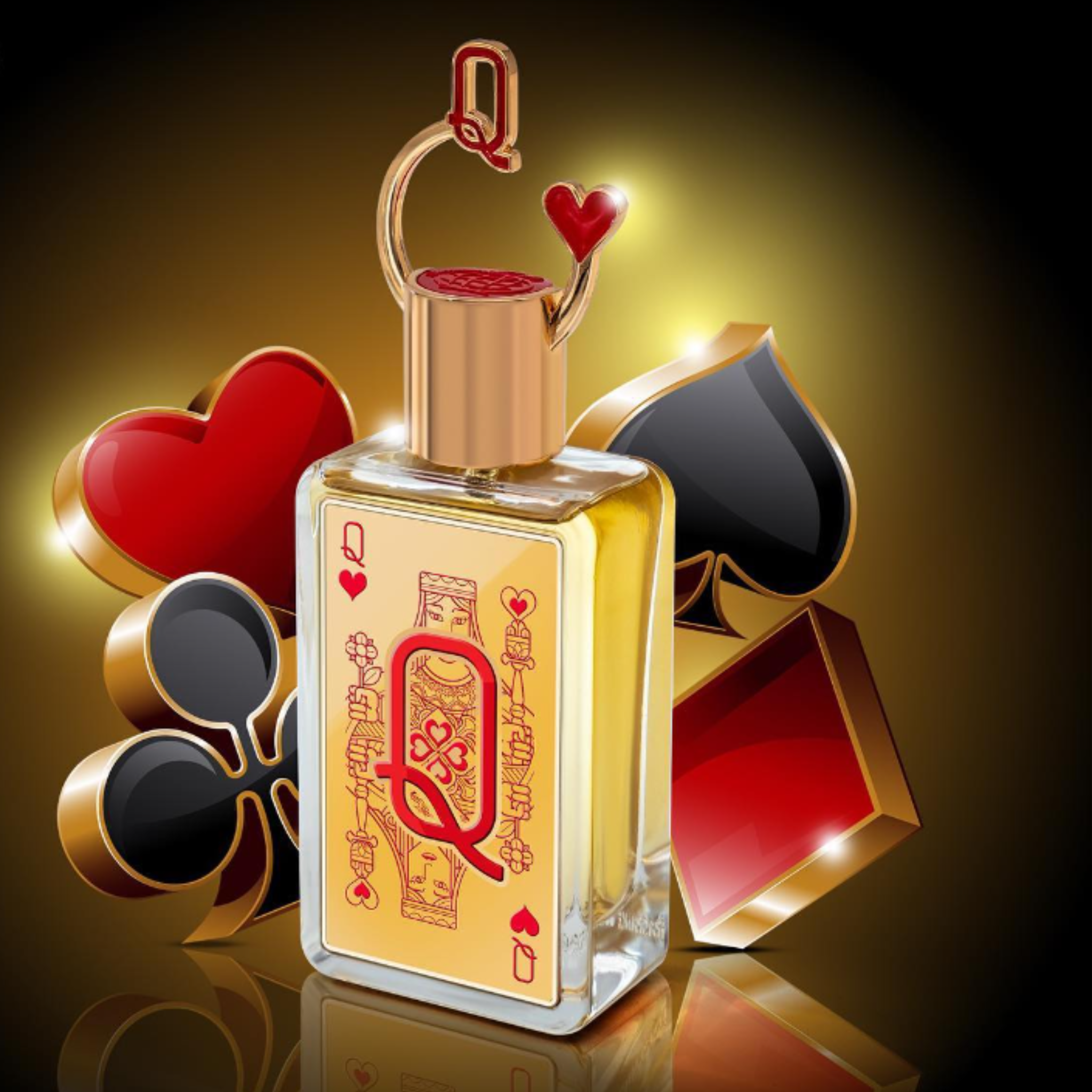 Arabic Perfume Fragance World Woman Queen of Hearts 80 ml