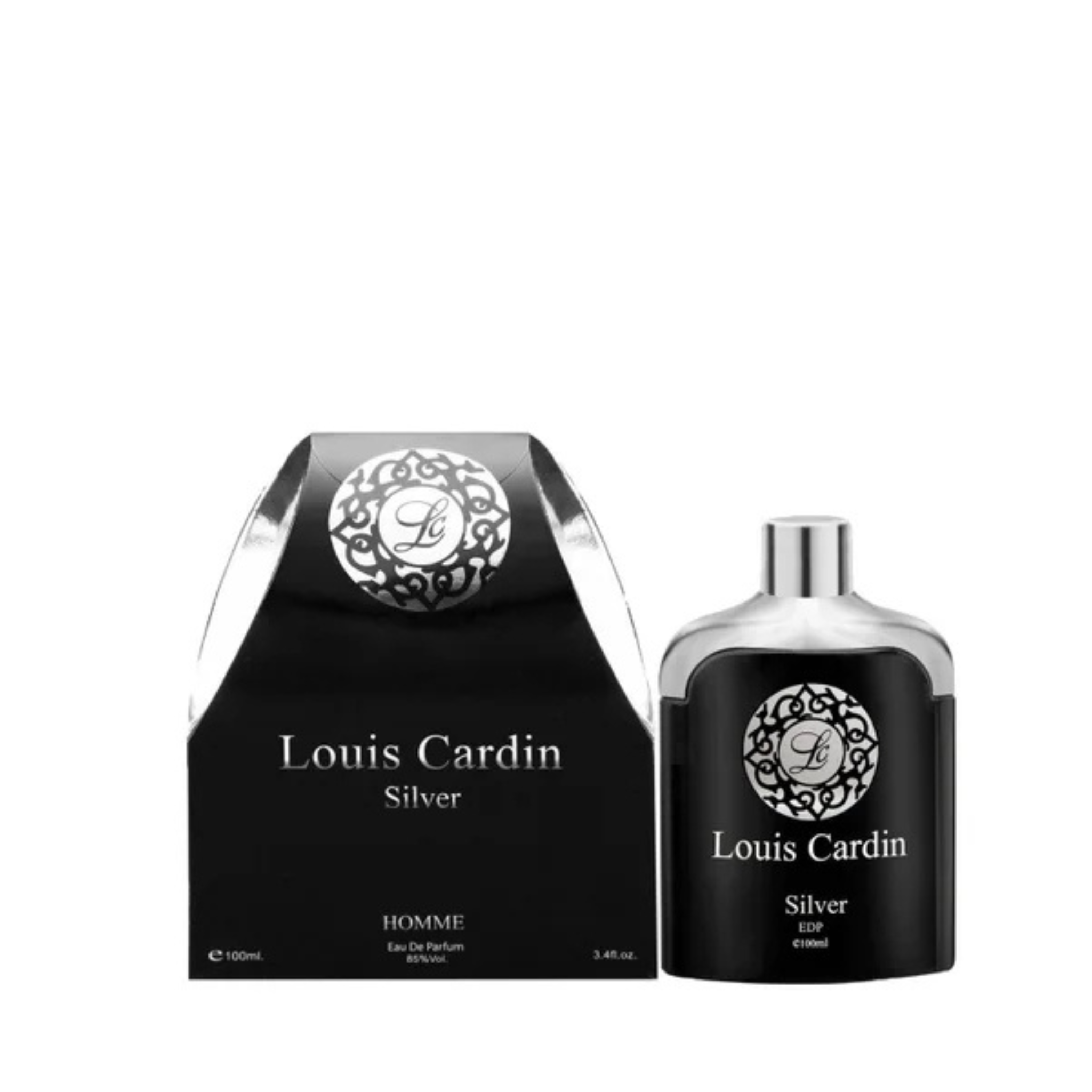 Louis Cardin Silver Homme EDP 100ML – Fresh, Spicy and Elegant Men's Perfume