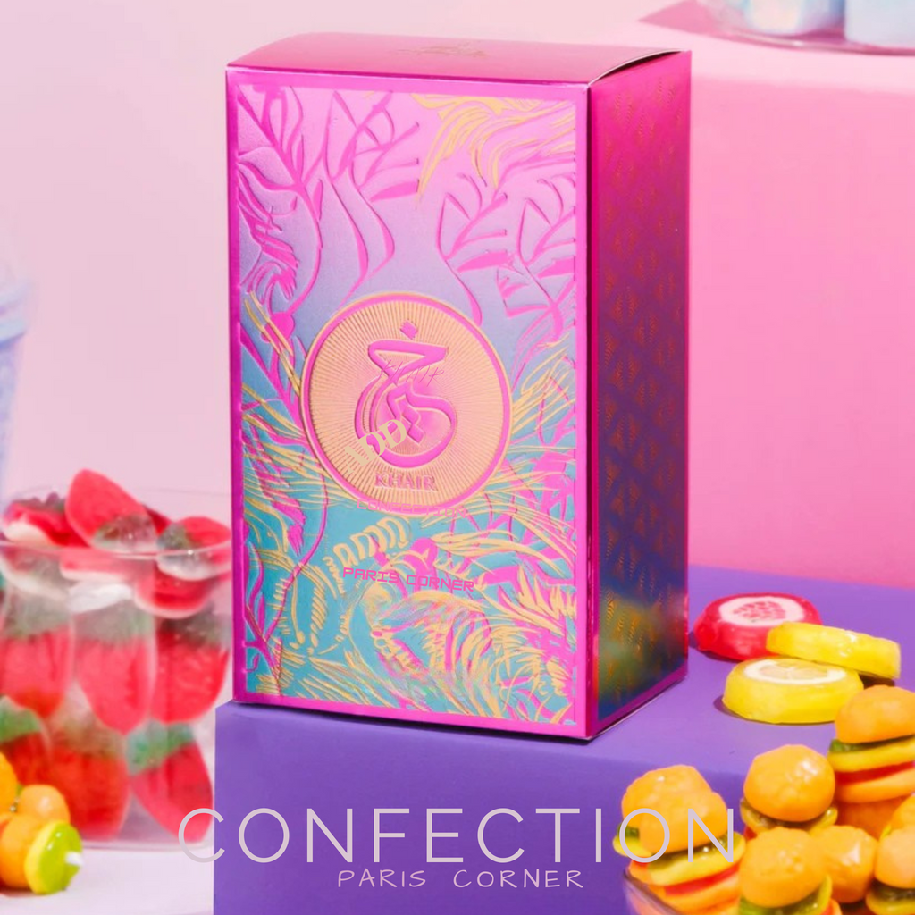 Khair Confection Eau de Parfum 100ML Paris Corner – Sweet and Sophisticated Arabic Perfume for Women