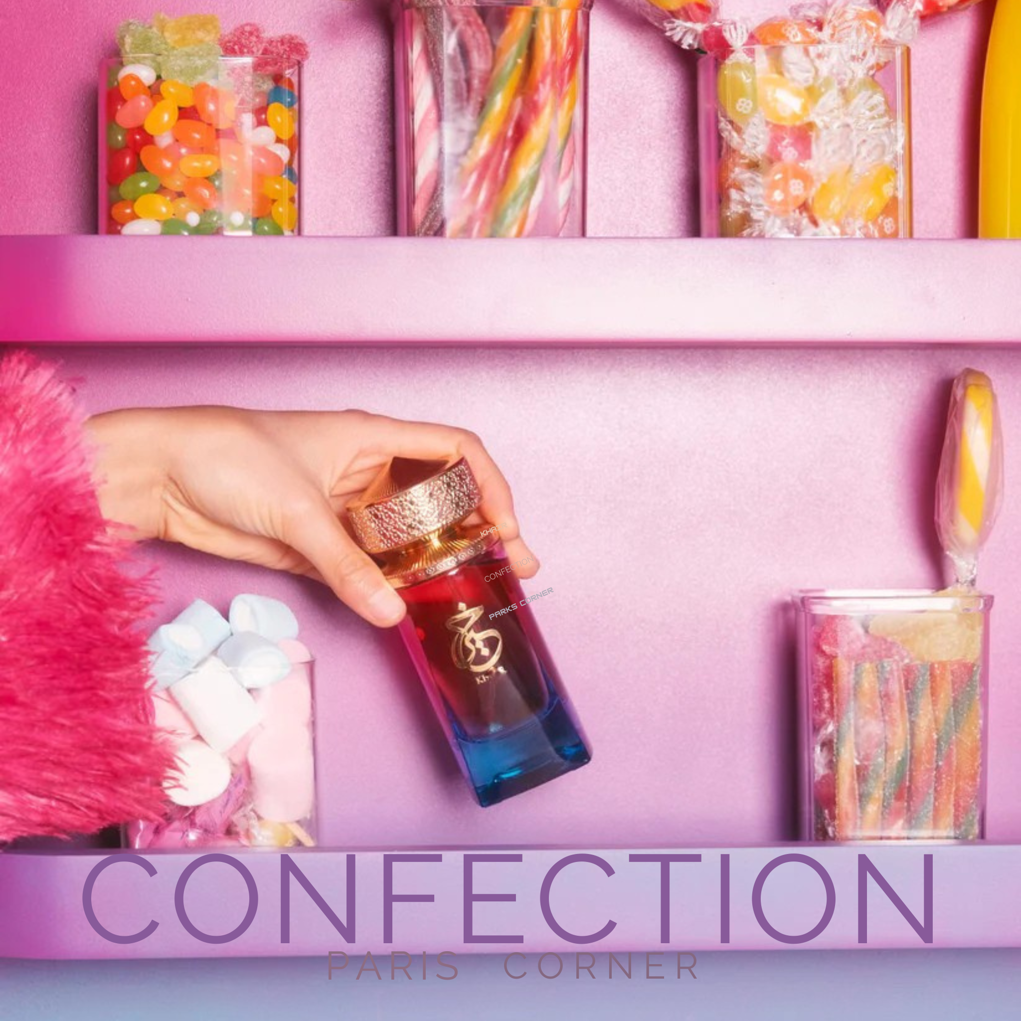 Khair Confection Eau de Parfum 100ML Paris Corner – Sweet and Sophisticated Arabic Perfume for Women