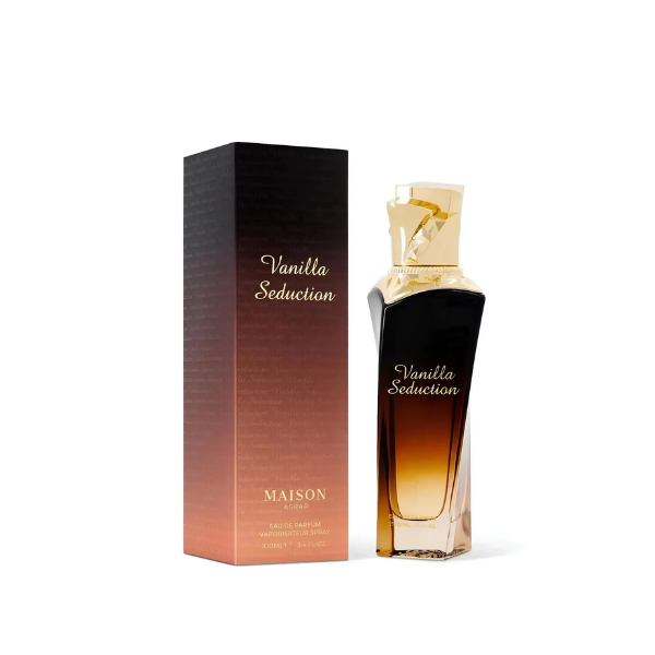 Vanilla Seduction Maison Asrar 100ML – Perfume Femenino Oriental Vainilla | Dulce, Sensual y Adictivo