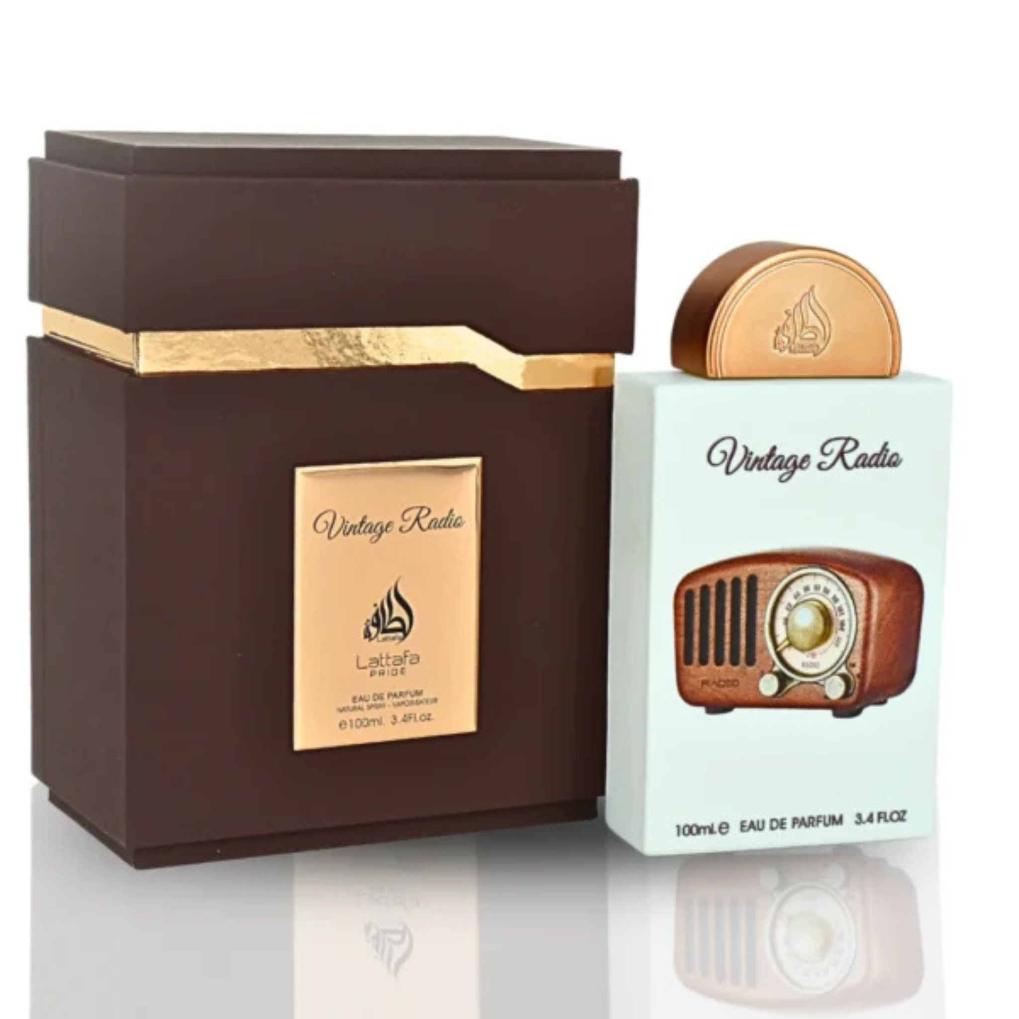 Lattafa Pride Vintage Radio 100ML - Unisex Arabic Perfume, Timeless Elegance and Sophistication