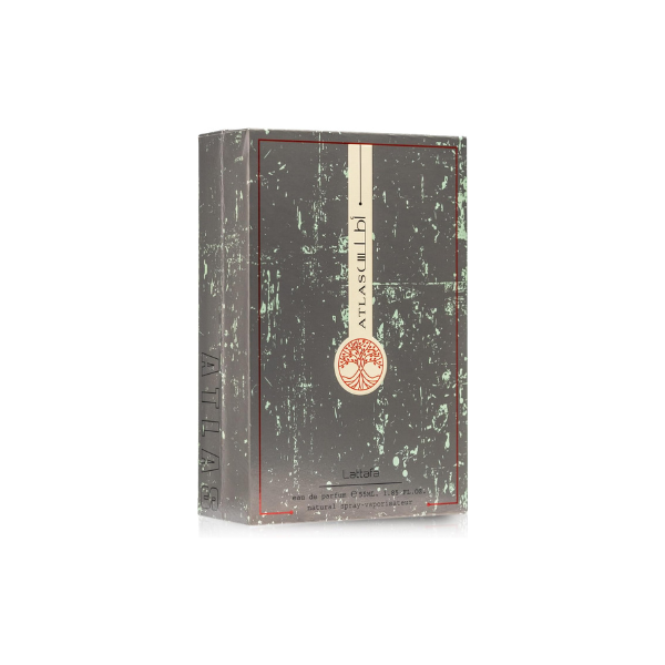 Atlas Lattafa Perfumes  – Perfume Unisex Marino y Amaderado | Fresco, Mineral y Elegante