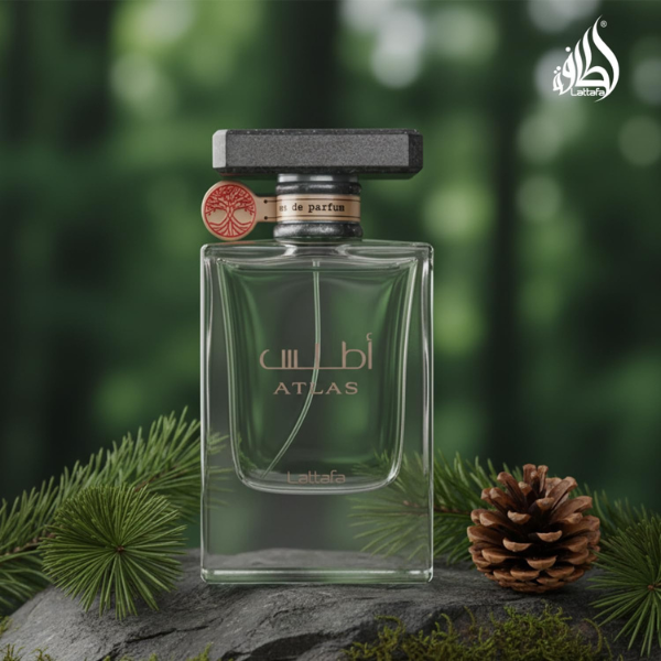 Atlas Lattafa Perfumes  – Perfume Unisex Marino y Amaderado | Fresco, Mineral y Elegante