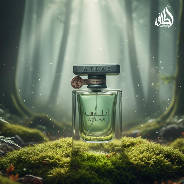 Atlas Lattafa Perfumes  – Perfume Unisex Marino y Amaderado | Fresco, Mineral y Elegante