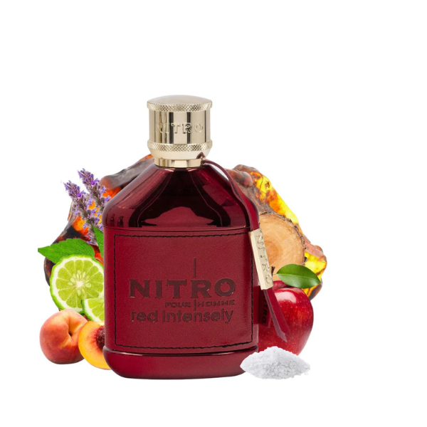 Nitro Red Intensely Dumont 100ML – Extracto de Perfume Masculino | Fresco, Amaderado y Seductor