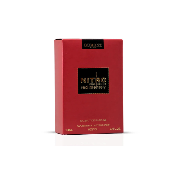 Nitro Red Intensely Dumont 100ML – Extracto de Perfume Masculino | Fresco, Amaderado y Seductor