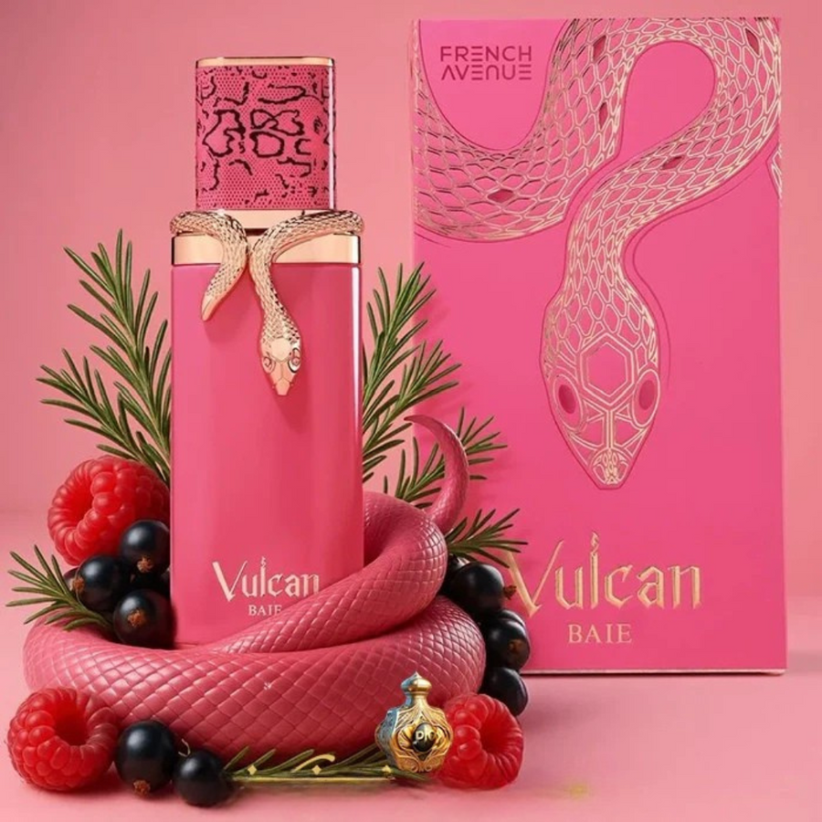 Vulcan Baie French Avenue 100ML – Perfume Unisex Floral Frutal en Frasco Rosa