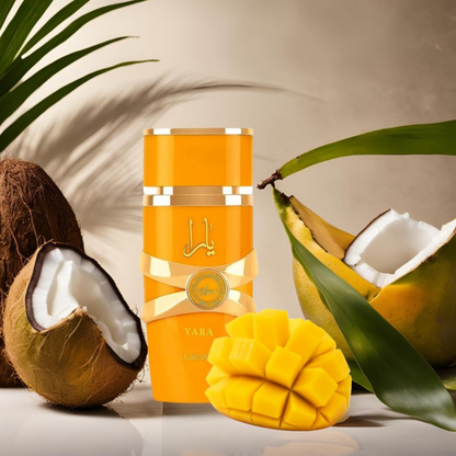 Perfume árabe Lattafa Yara Tous : Un Viaje Aromático Duradero