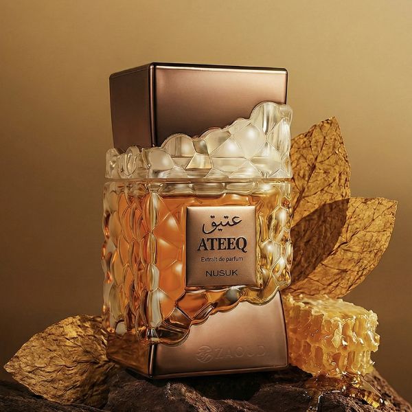Ateeq Nusuk 100ML – Perfume Hombre Aromático | Cálido, Elegante y Adictivo