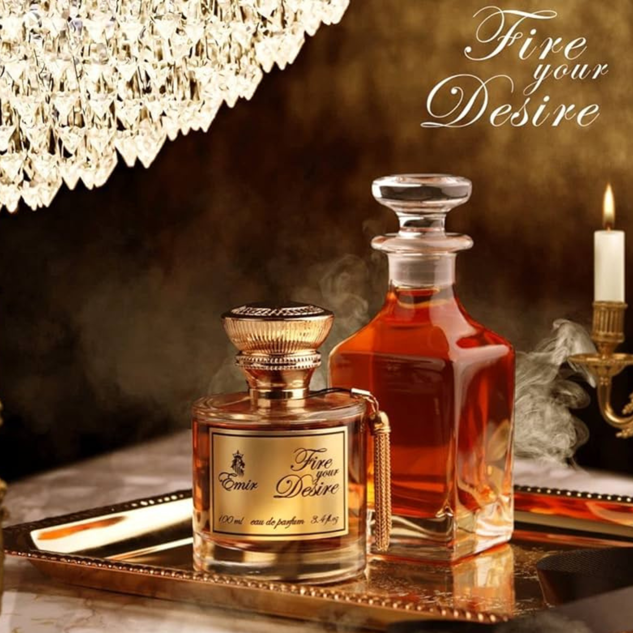 Paris Cornet Unisex Arabic Perfume Fire Your Desire Emir 100 ml