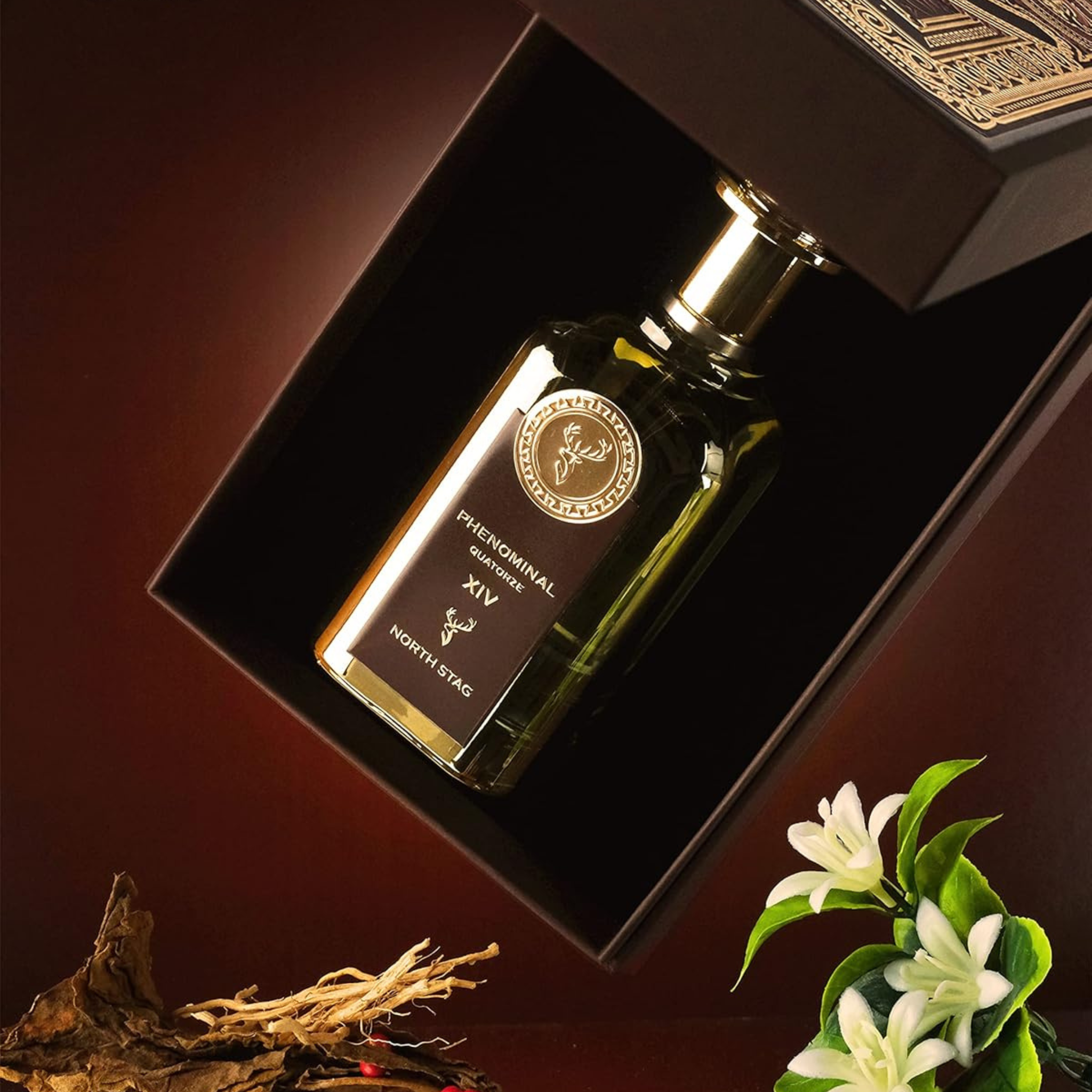 North Stag Phenominal Quatorze XIV 100ML: Long-lasting Floral and Woody Unisex Perfume