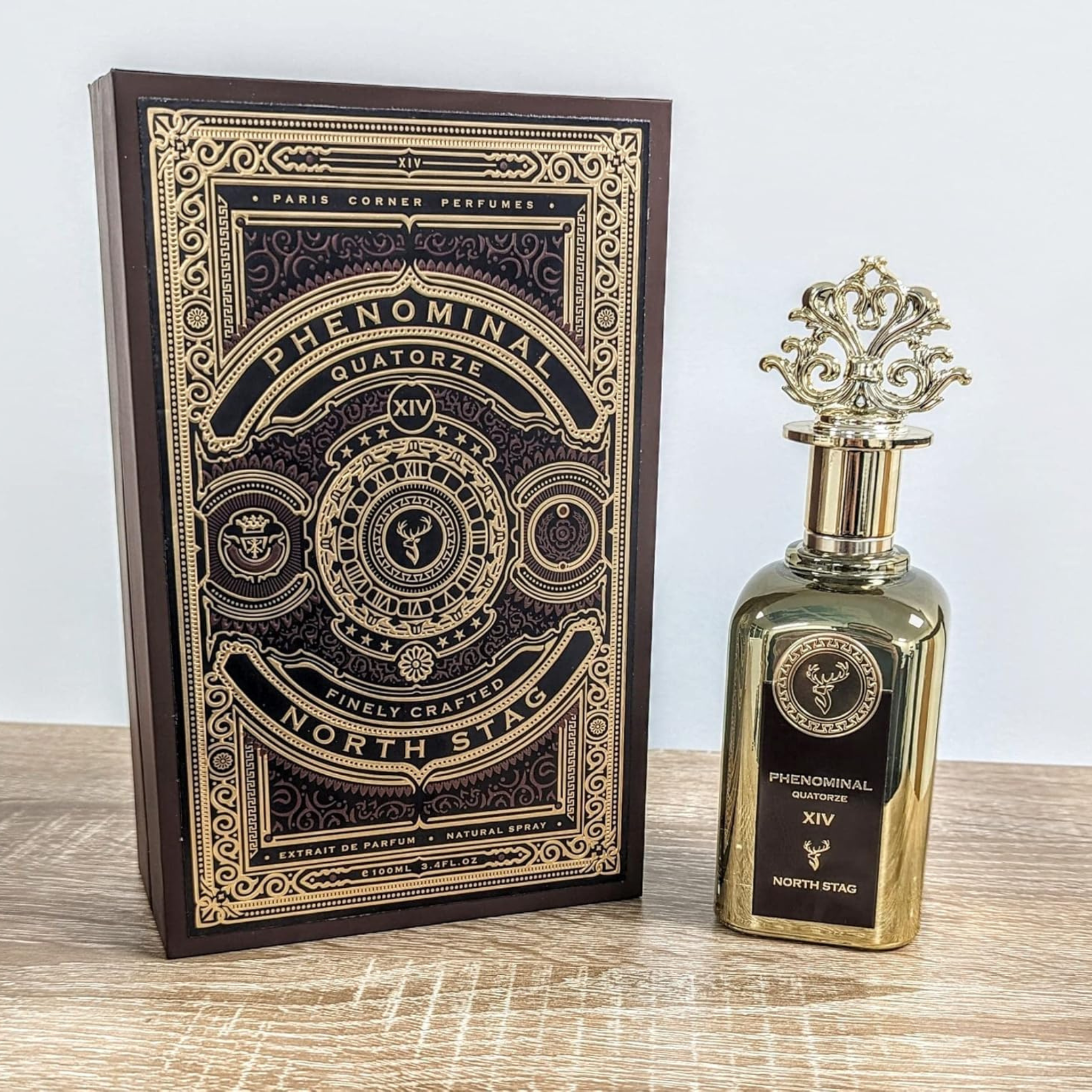 North Stag Phenominal Quatorze XIV 100ML: Long-lasting Floral and Woody Unisex Perfume