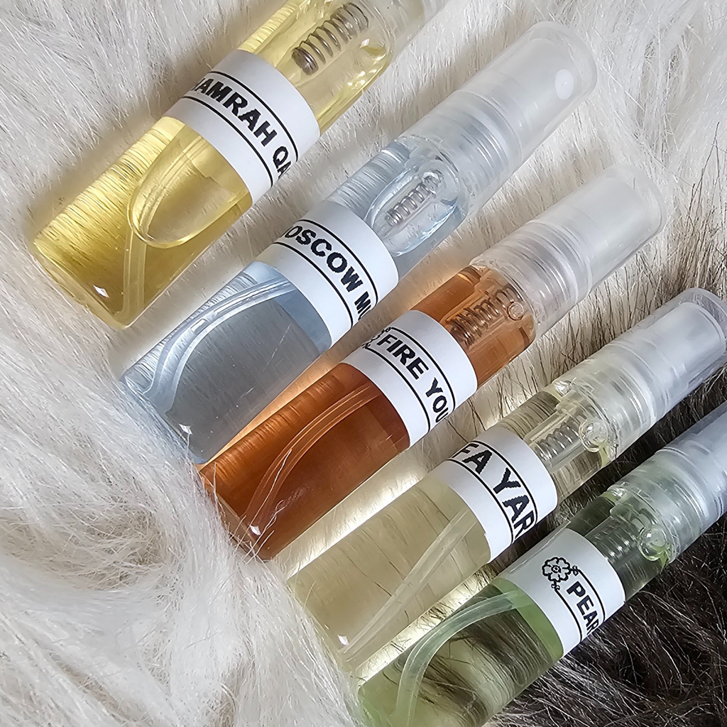 Pack de 5 Muestras de Perfumes Árabes