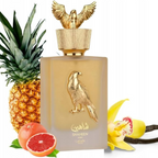 Lattafa Shaheen Gold 100 ml - Premium Arabic Perfume with Notes of Pineapple, Lavender and Patchouli