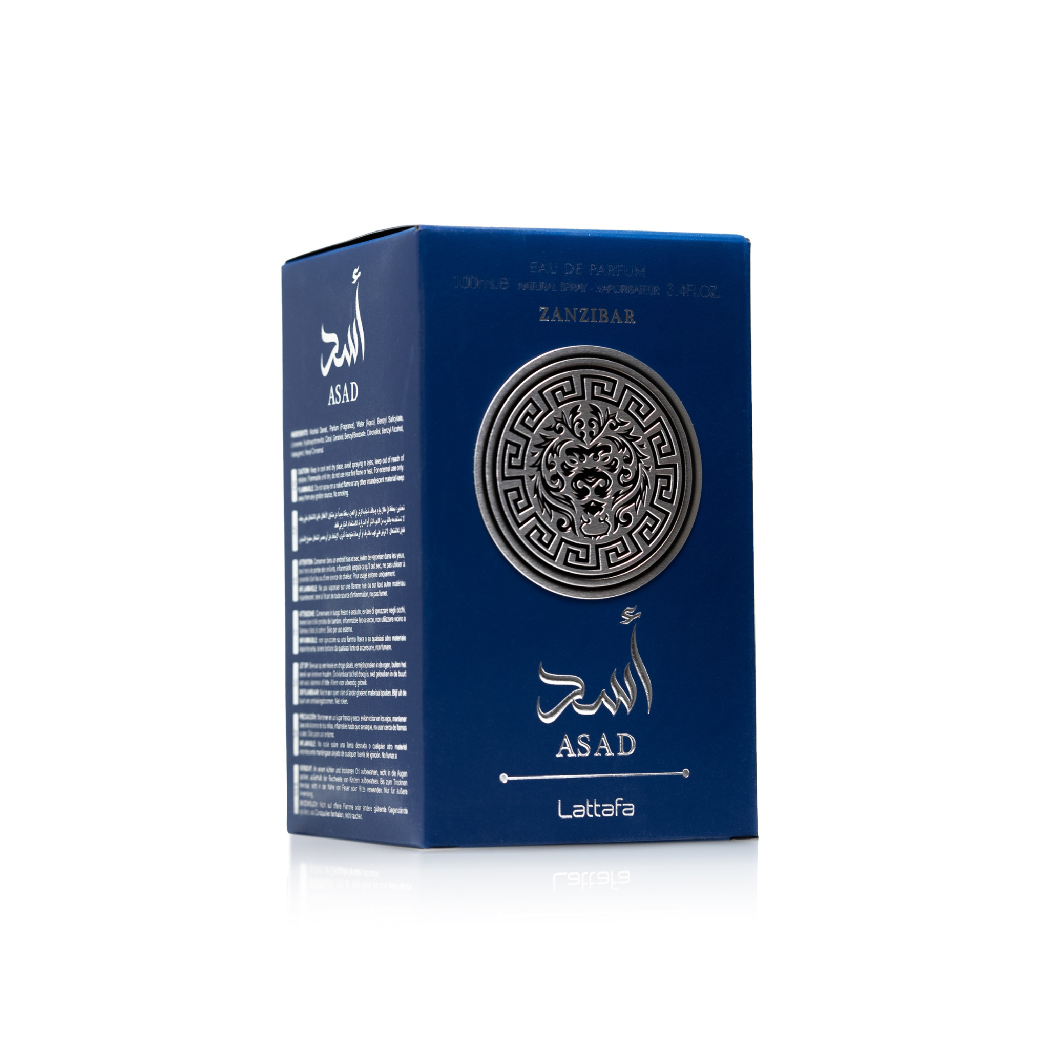 Perfume árabe Lattafa Asad Zanzibar 100ml