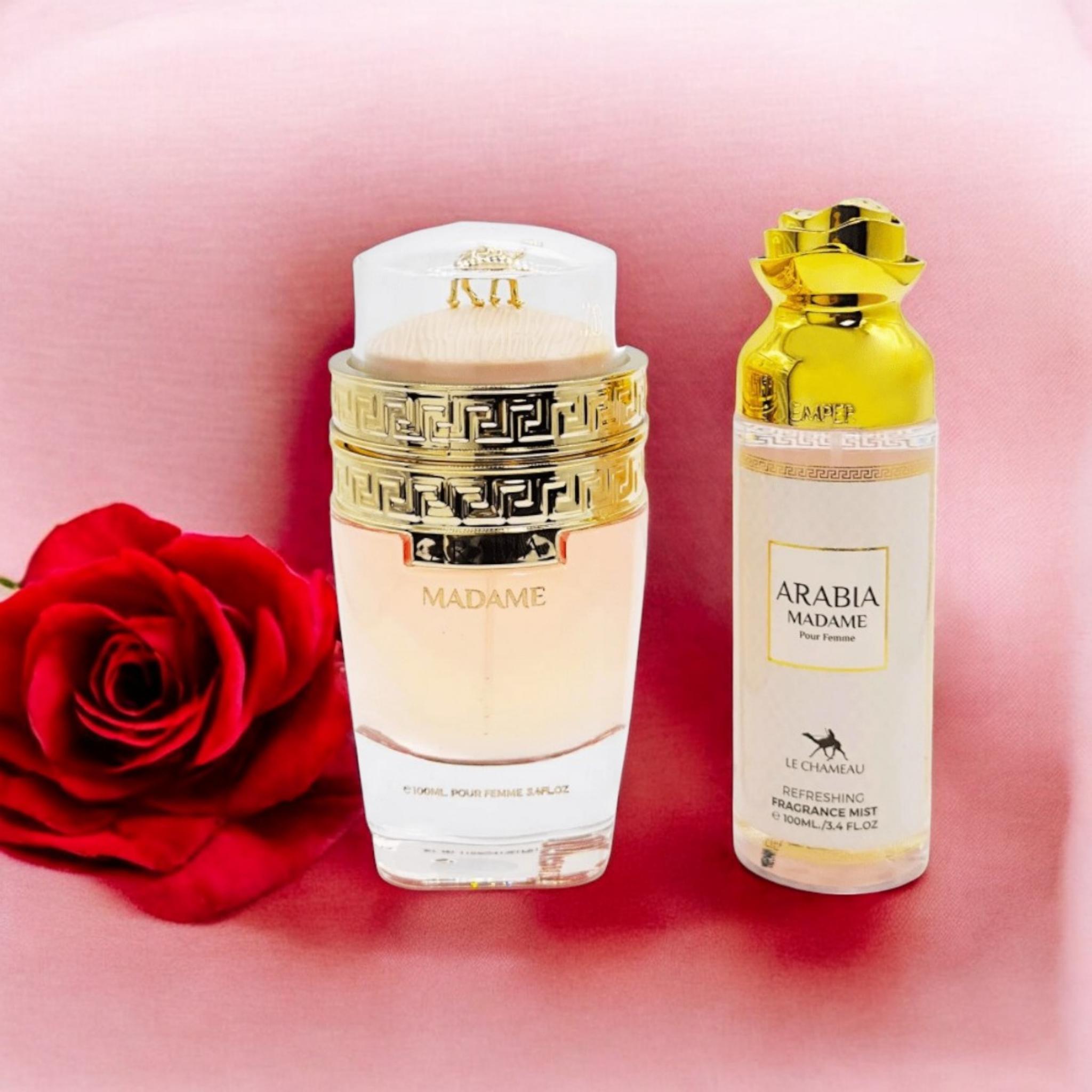 Le Chameau Arabia Madame Gift Set 2 in 1 – Women's Perfume 100ML: Elegance and Sophistication
