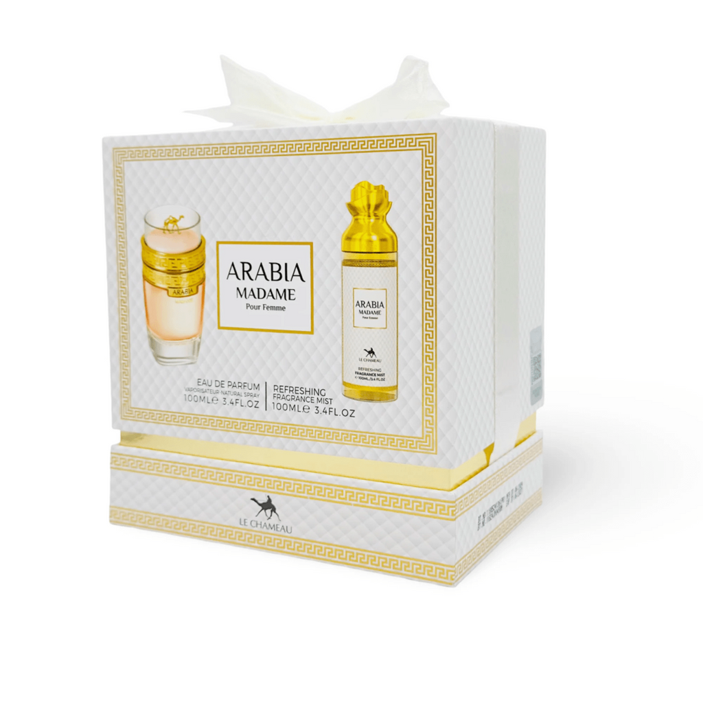 Le Chameau Arabia Madame Gift Set 2 in 1 – Women's Perfume 100ML: Elegance and Sophistication