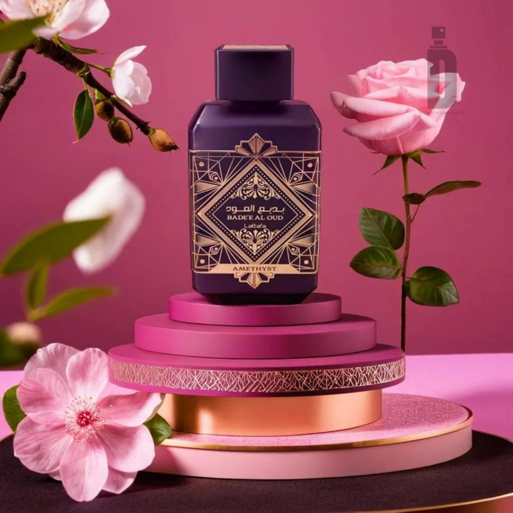 Lattafa Badee Al Oud Amethyst Eau de Parfum Unisex 100ML: Long Lasting Woody Oriental Perfume