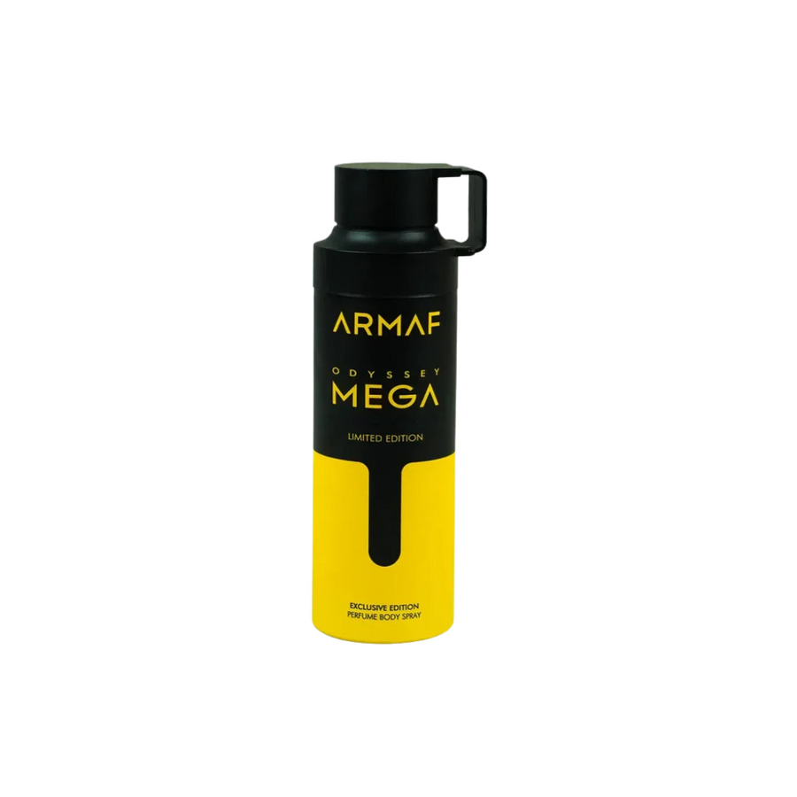 Armaf Odyssey Mega Body Spray 200ml – Intensidad y frescura para el hombre moderno