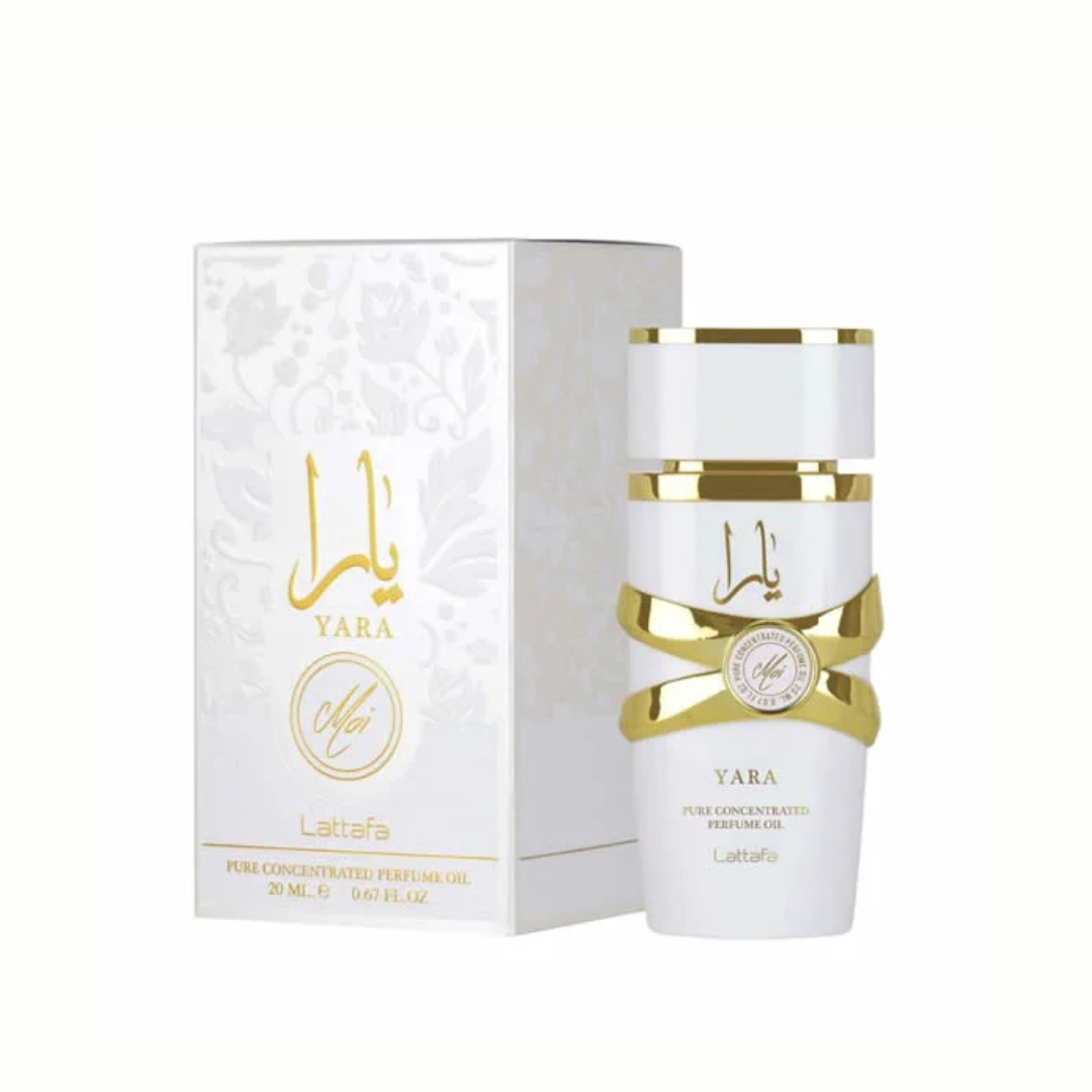 Yara Moi Aceite Concentrado Lattafa 20ML – Perfume Oil Floral y Cremoso Sin Alcohol