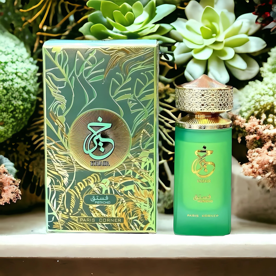 perfume arabe khair pistacho paris corner