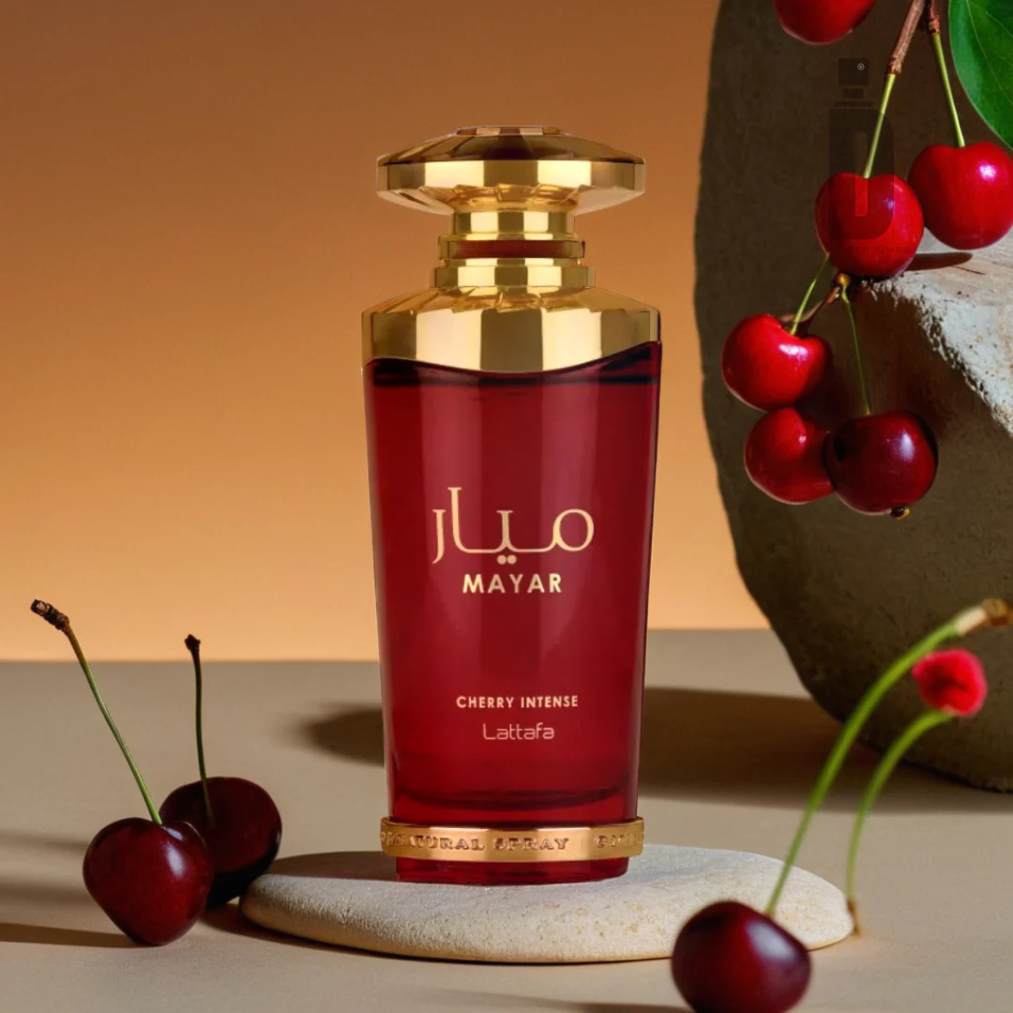 Mayar Cherry Intense Lattafa 100ML: Perfume Unisex Frutal y Floral de Larga Duración