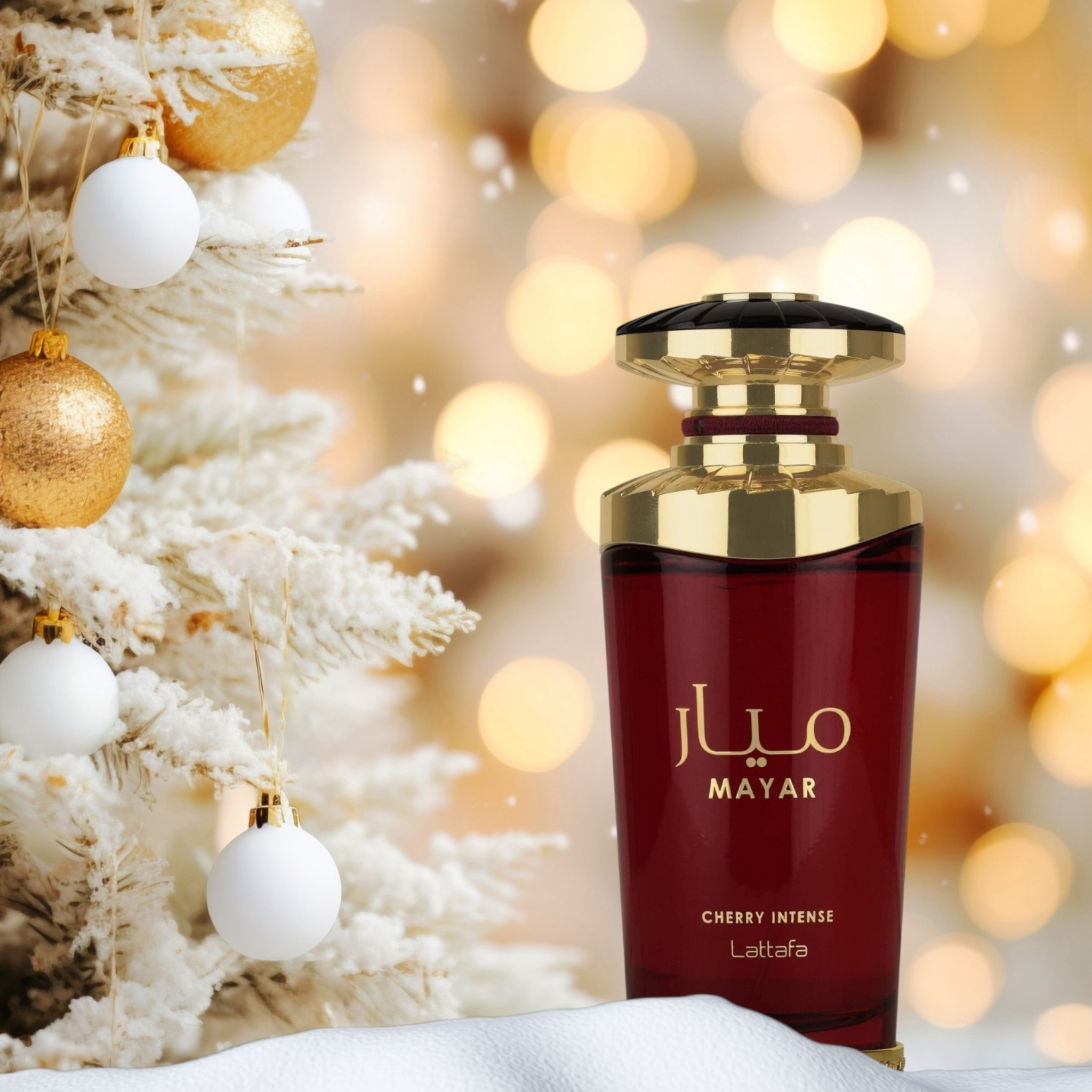 Mayar Cherry Intense Lattafa 100ML: Perfume Unisex Frutal y Floral de Larga Duración