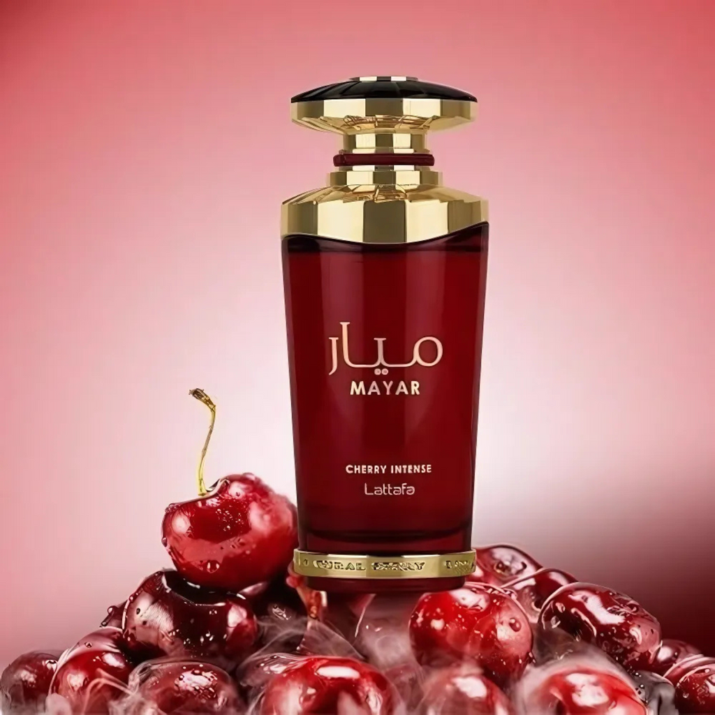 Mayar Cherry Intense Lattafa 100ML: Long-lasting Unisex Fruity and Floral Perfume