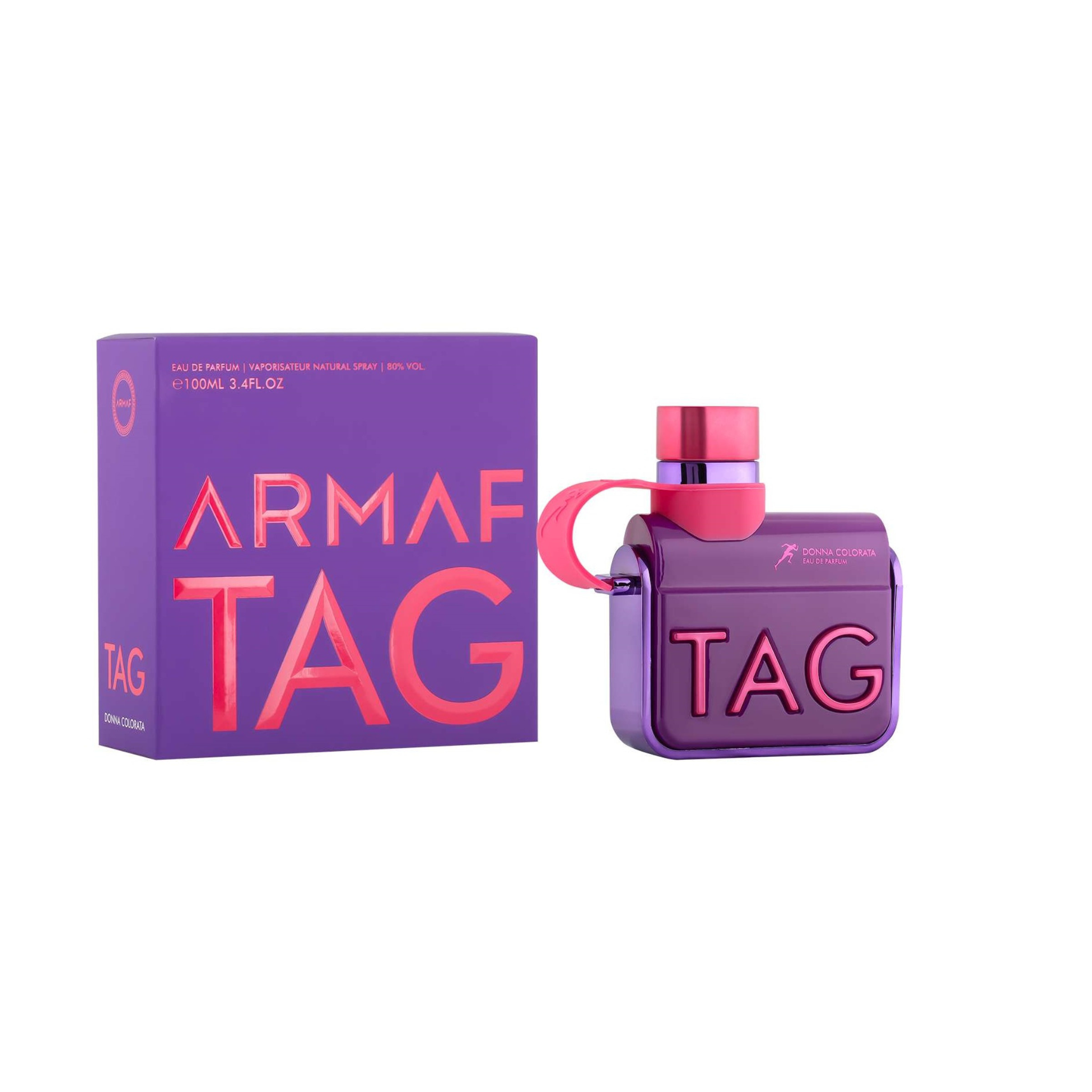Armaf Tag Her Donna Colorata Eau de Parfum 90ML: Long-lasting floral and fruity feminine perfume"