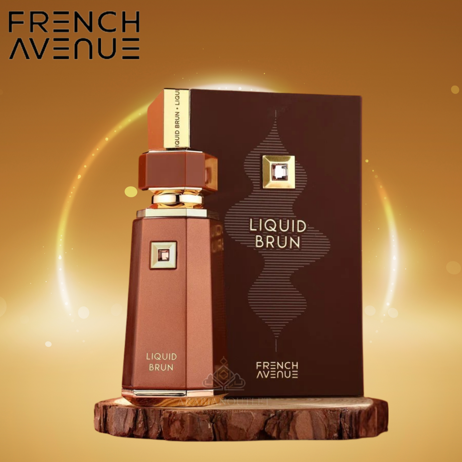 FRENCH Perfume_Liquid_Brun_French_Ave 新品未使用 100ML BRUN LIQUID AVENUE 香水(男性用)