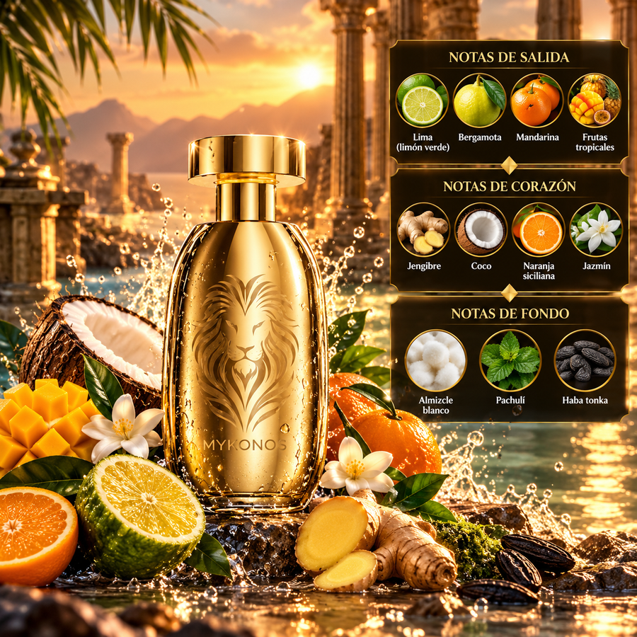 Imperium Mykonos 100ML – Extrait de Parfum Unisex | Cítrico y Tropical
