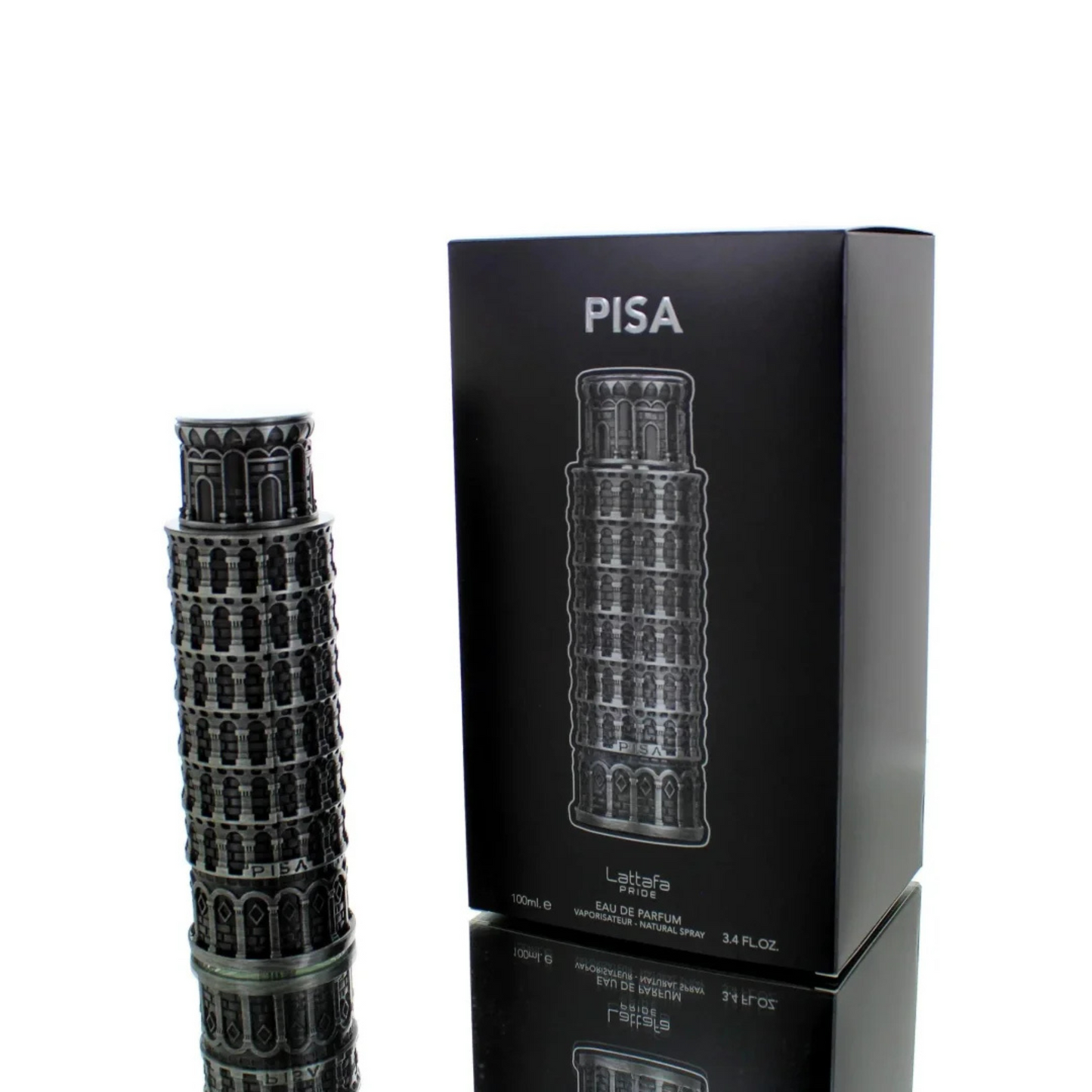Pisa Lattafa Pride 100ML: Perfume Masculino Amaderado y Especiado de Larga Duración