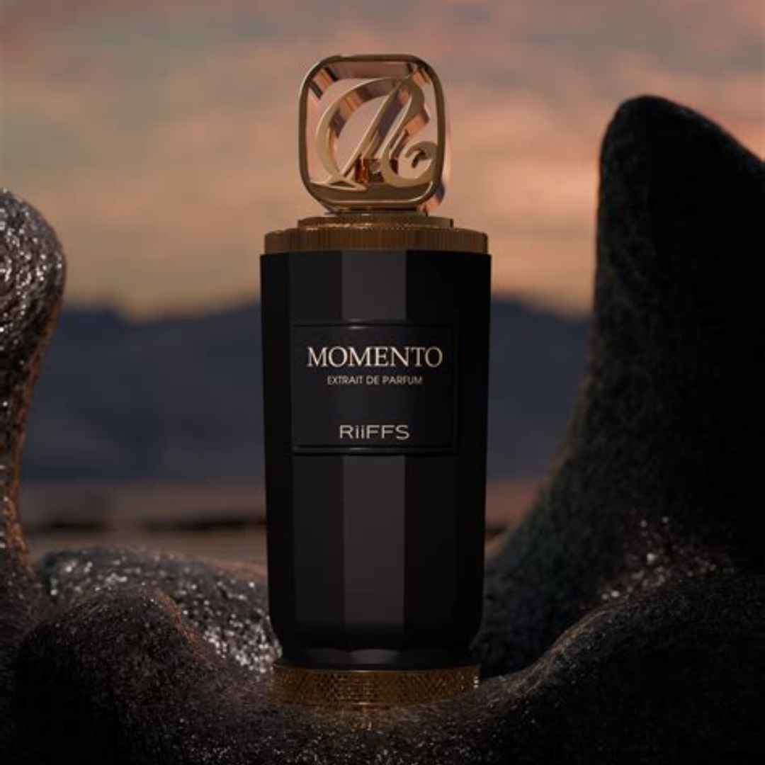 Momento Riiffs Perfumes 100ML – Perfume Unisex Amaderado y Especiado | Dulce, Oriental y Sofisticado