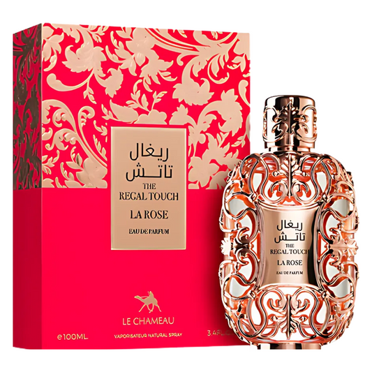 Le Chameau Regal Touch La Rose 100ML – Elegant and Sophisticated Feminine Perfume Le Chameau